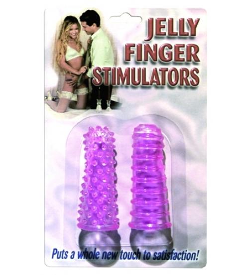 Jelly Finger Stimulator - Purple