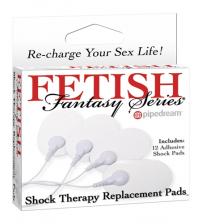 Fetish Fantasy Shock Therapy Replace Pads 12 Pc