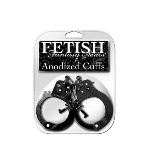 Fetish Fantasy Anodized Cuffs - Black