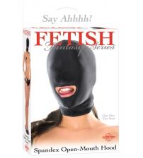 Fetish Fantasy Series Spandex Open Mouth Hood