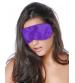Satin Love Mask - Purple
