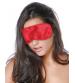 Satin Love Mask - Red