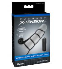 Fantasy X-Tensions Beginners Silicone Power  Cage - Black