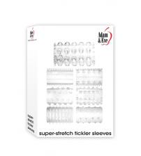 Adam and Eve Super Stretch Sleeves - Clear