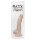 Basix Rubber Works 9 Inch Suction Cup Dong - Flesh