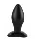 Anal Fantasy Collection Large Silicone Plug - Black