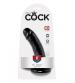 King Cock 6-Ich Cock - Black