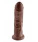 King Cock 8-Inch Cock Brown