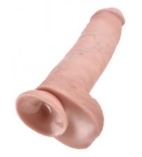 King Cock 11-Inch Cock With Balls - Flesh