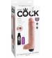 King Cock 10 Inch Squirting Cock With Balls - Light