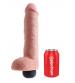 King Cock 11 Inch Squirting Cock With Balls - Flesh