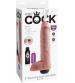 King Cock 11 Inch Squirting Cock With Balls - Flesh