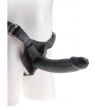 King Cock Strap on Harness With 9 Inch Cock - Black
