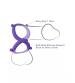 Fantasy C-Ring Infinity Ring - Purple