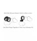Fantasy C-Ringz Max Width Silicone Rings - Black
