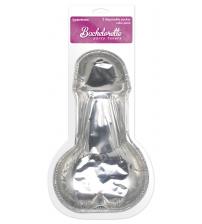 Disposable Pecker Cake Pans 2 Pack