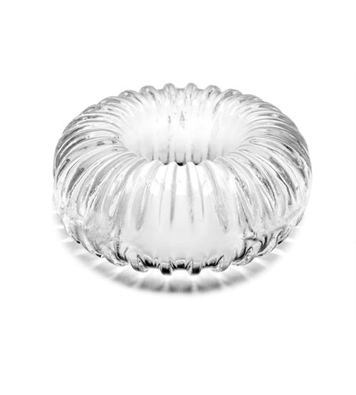 Ribbed Ring - Clear