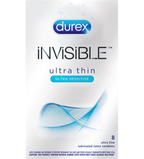 Durex Invisible 8 Pack