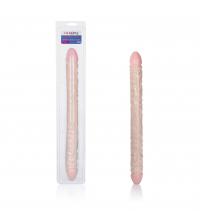 Ivory Duo 18 Inches Veined Double Dong