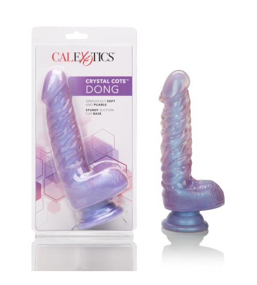 Crystal Cote 7 Inches Dong - Purple