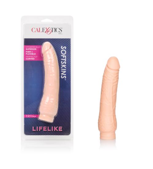 Soft Skins - Veined 8 Inches Dong