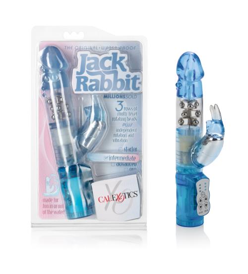 Waterproof Jack Rabbit Floating Beads - Blue
