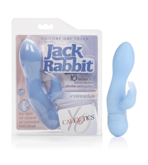 Silicone Jack Rabbit One Touch - Blue