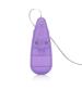Silicone Slims Vibrating Nubby Bullet - Purple
