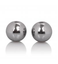Weighted Orgasm Balls Metallic - Silver