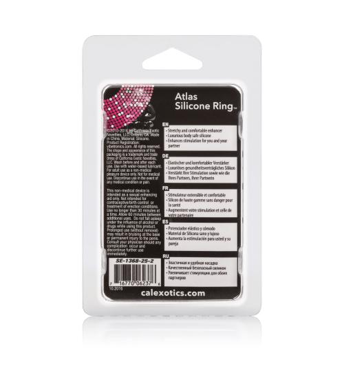 Atlas Silicone Ring - Black