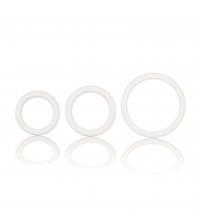 Rubber Ring 3 Piece Set - White