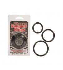 Silicone Support Rings - Black