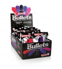 Soft Touch 3 + 1 Bullets - 20 Count Pop Box Display - Assorted Colors