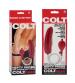 Colt Hefty Probe Inflantable Butt Plug - Red