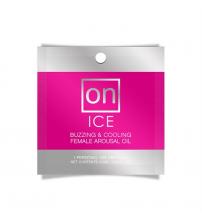 On Ice Buzzing & Cooling Female Arousal Oil - 0.01 Oz. Ampoule