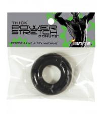 Thick Power Stretch Donuts - Black