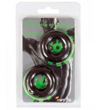 Thick Power Stretch Donuts - 2 Pack - Black