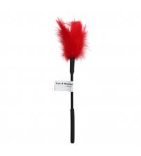 Sex and Mischief Feather Tickler - Red