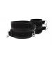 Thigh and Wrist Cuff Set - Black