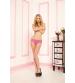 Ruffle Back Lace Boyshort - Medium - Pink