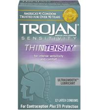 Trojan Sensitivity Thintensity - 12 Pack