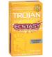 Trojan Stimulations Ultra Ribbed Ecstasy Ultrasmooth - 10 Pack