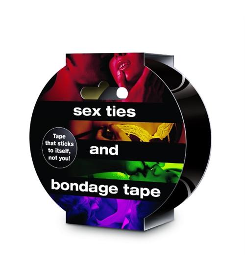 Sex Ties and Bondage Tape - Black