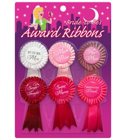 Bride-to-Be Award Ribbons