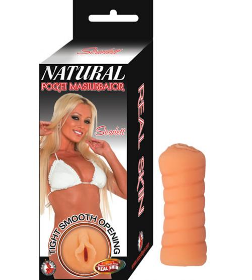 Natural Pocket Masturbator Scarlet - Flesh