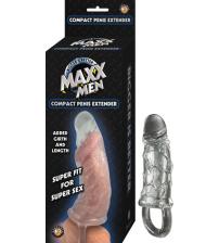 Maxx Men Compact Penis Sleeve - Clear