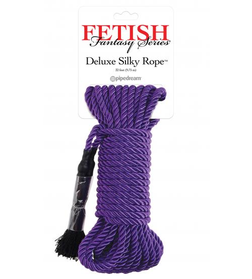 Fetish Fantasy Series Deluxe Silky Rope - Purple