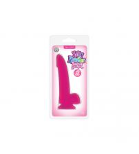 Jelly Rancher Smooth Rider Dong - 5 Inches - Pink