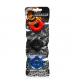 Ringer Cockring 3 Pack - Small - Multicolor