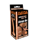 Skinsations Latin Lover Series Playful Partner Strap-on 8 Inches - Brown